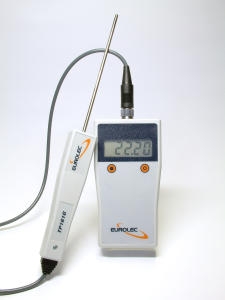 Thermomètre PT1000 de référence, portable
