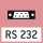 Interface de données RS 232