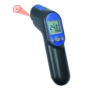 Thermomètre portable infrarouge et entrée sonde type K