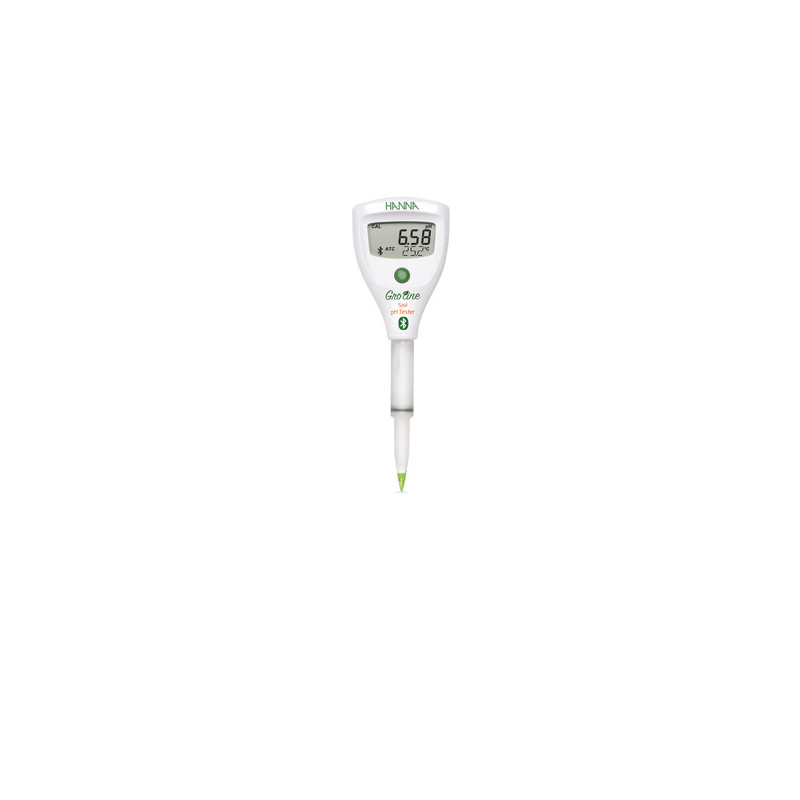 Testeur de pH avec électrode spéciale pour le sol HI-9810302