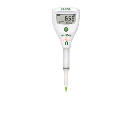 Testeur de pH avec électrode spéciale pour le sol HI-9810302