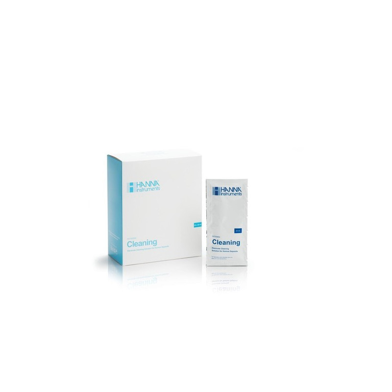 Solution de nettoyage pour électrodes, 25 x 20 mL