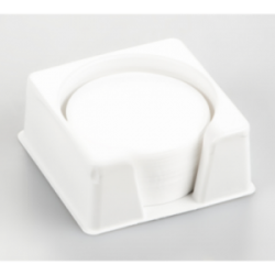 Filtre rond en fibres de...