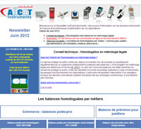 newsletter Homologation des balances en métrologie légale Juin 2012
